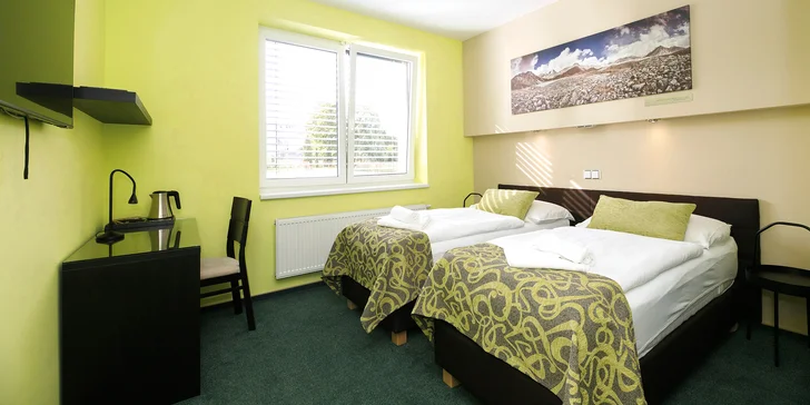 Pobyt ve Svitavách: ubytování se snídaní, možnost krytého bazénu, v létě koupaliště