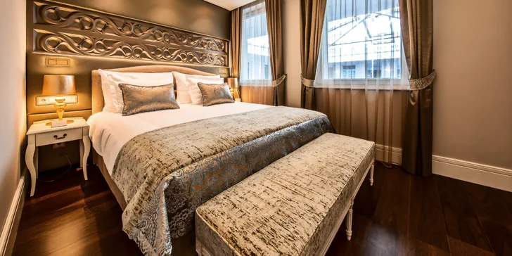 Hotel v centru Budapešti: snídaně v michelinské restauraci a neomezený vstup do wellness