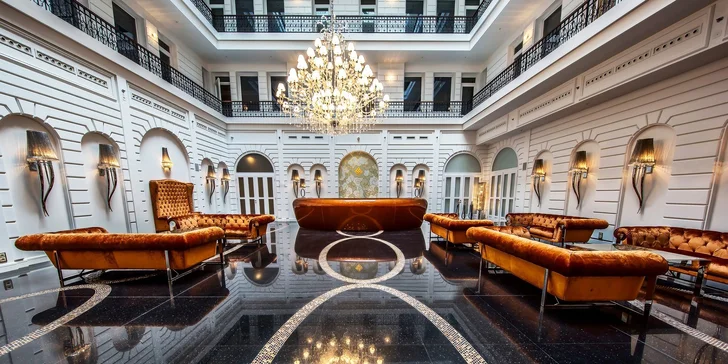 Hotel v centru Budapešti: snídaně v michelinské restauraci a neomezený vstup do wellness