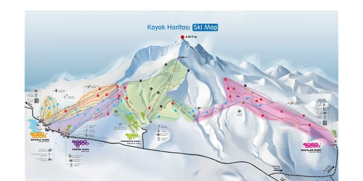 Lyžování v Turecku: 4* hotel Peony s polopenzí plus, bodovým skipasem a letenkami