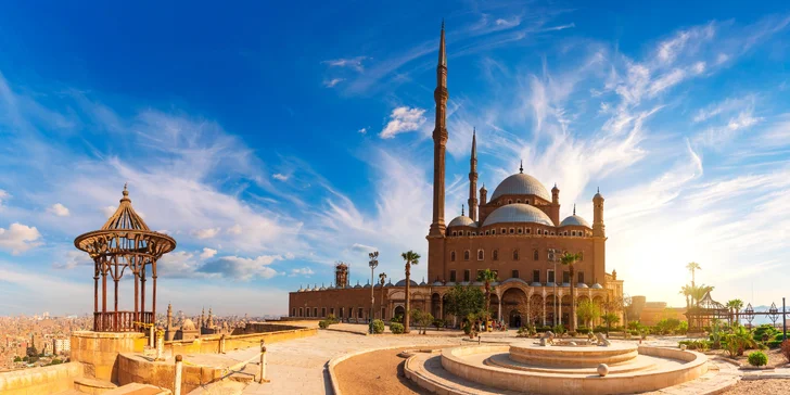 Na Valentýna do Káhiry: 3 noci s polopenzí, let z Prahy, pyramidy a muzea