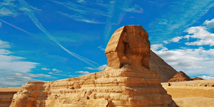 Na Valentýna do Káhiry: 3 noci s polopenzí, let z Prahy, pyramidy a muzea