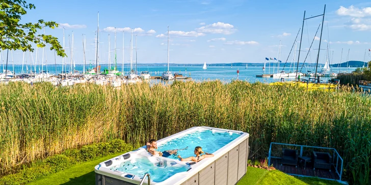 4* hotel na břehu Balatonu: polopenze a neomezený vstup do wellness