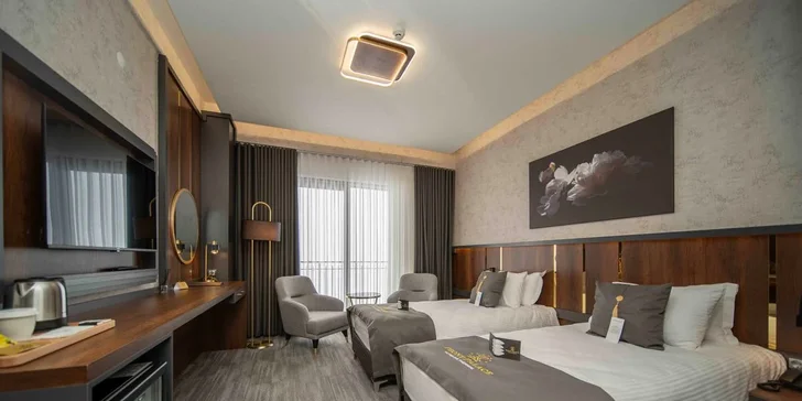 Lyžování v Turecku: 4* hotel Peony s polopenzí plus, bodovým skipasem a letenkami