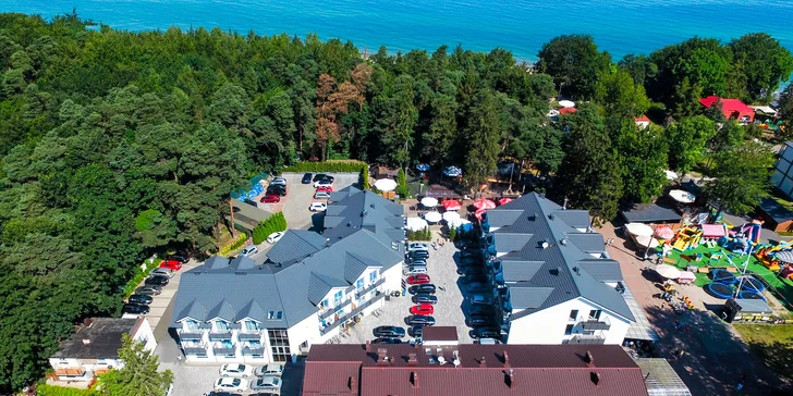Dovolená u Baltu: hotel u pláže, strava i neomezený vstup do wellness a rekreační zóny