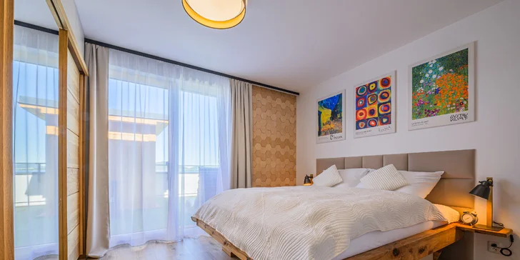 Klid a Tatry jako na dlani: pobyt v apartmánu v Popradu s privátním wellness pro 2–4 osoby