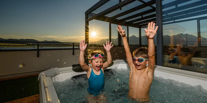 Klid a Tatry jako na dlani: pobyt v apartmánu v Popradu s privátním wellness pro 2–4 osoby