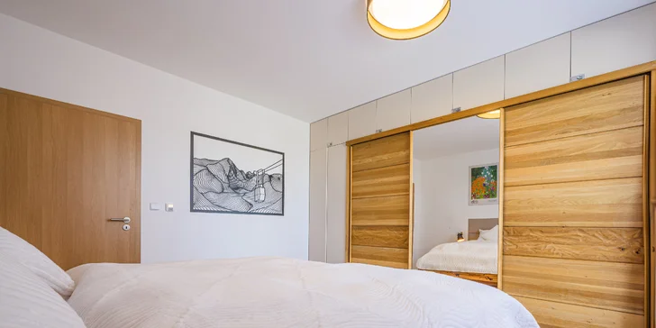 Klid a Tatry jako na dlani: pobyt v apartmánu v Popradu s privátním wellness pro 2–4 osoby