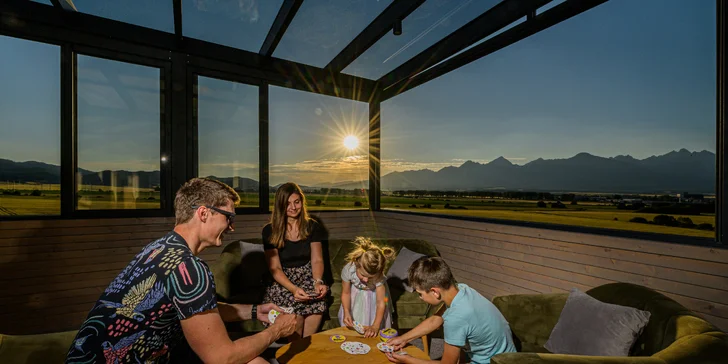 Klid a Tatry jako na dlani: pobyt v apartmánu v Popradu s privátním wellness pro 2–4 osoby