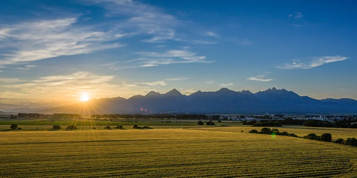 Klid a Tatry jako na dlani: pobyt v apartmánu v Popradu s privátním wellness pro 2–4 osoby