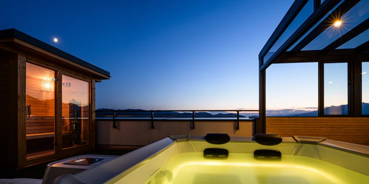 Klid a Tatry jako na dlani: pobyt v apartmánu v Popradu s privátním wellness pro 2–4 osoby