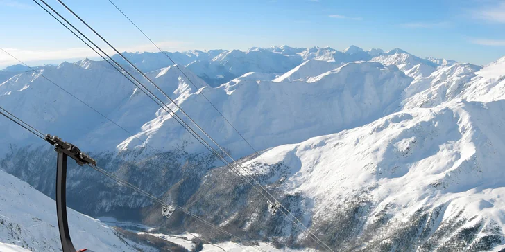 Ski opening v italském lyžařském středisku Val Senales: ubytování i 4denní skipas