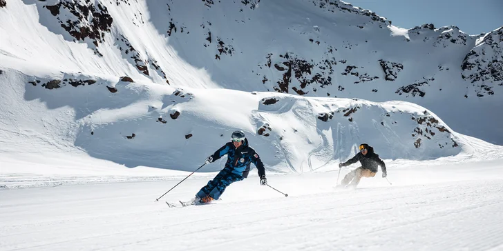 Ski opening v italském lyžařském středisku Val Senales: ubytování i 4denní skipas