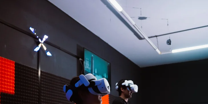 Akční svět Hero Zone ve virtuální realitě: 60 min. pro 1–4 osoby