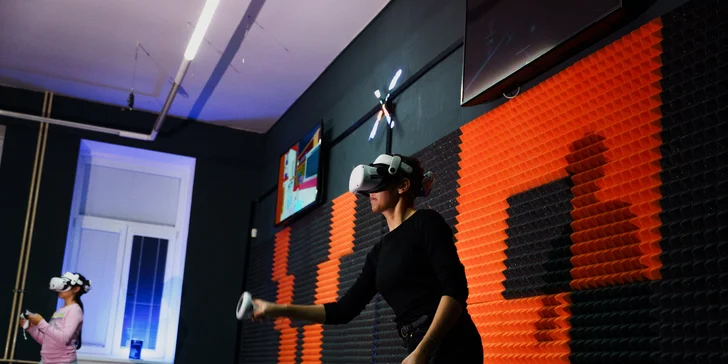 Akční svět Hero Zone ve virtuální realitě: 60 min. pro 1–4 osoby
