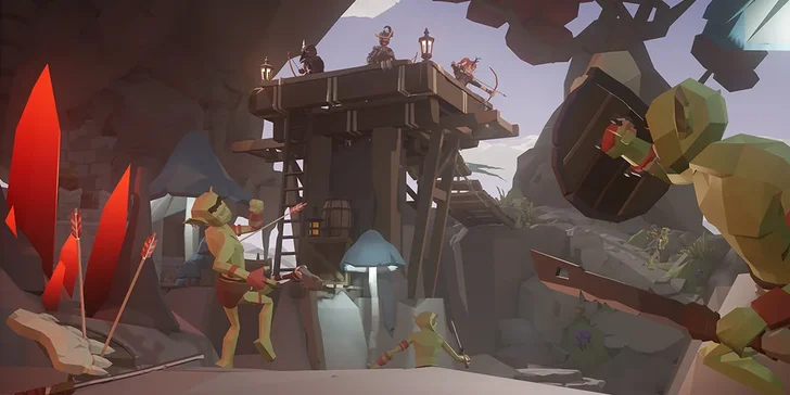 Virtuální realita na špičkovém herním zařízení Meta Quest 2: 55 minut až pro 4 hráče, mnoho různých her