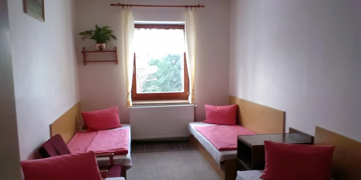 Silvestr na horách na 5 nocí pro tři osoby s polopenzí