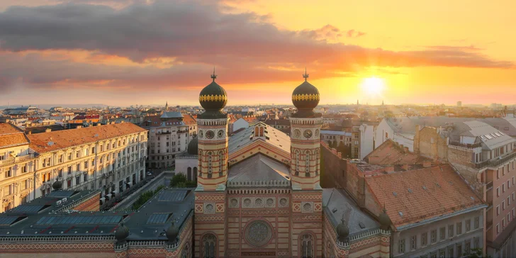 Budapešť: pobyt ve 4* hotelu Continental se snídaní a neomezeným wellness