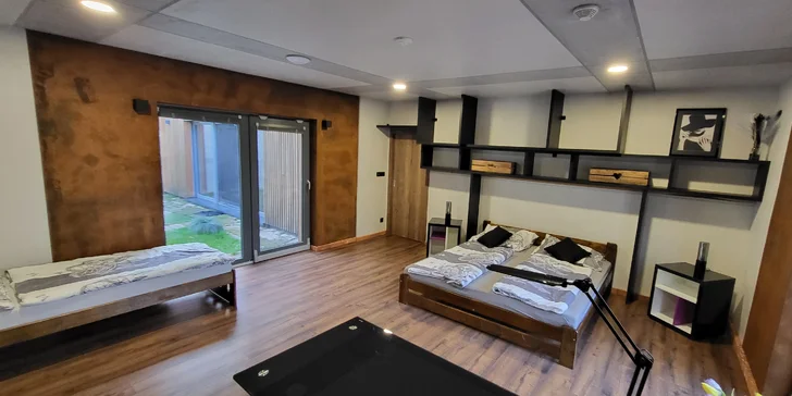 Moderní apartmán s vlastní infrasaunou v krásné přírodě Vysočiny
