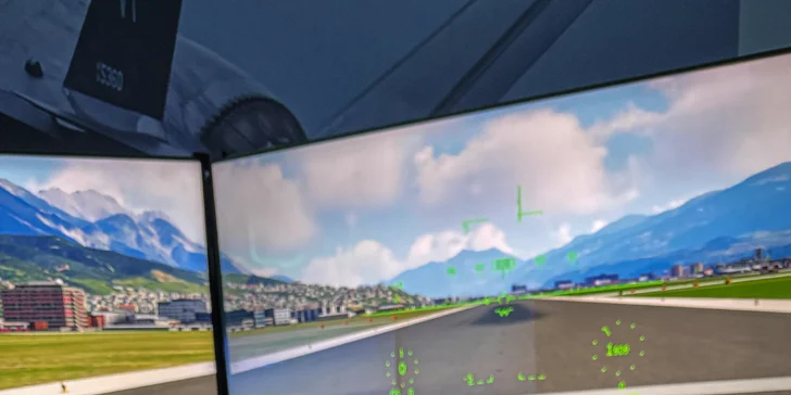 Nebeský zážitek v simulátoru stíhačky F-35: let na 30 až 90 minut pro 1 i 2 osoby