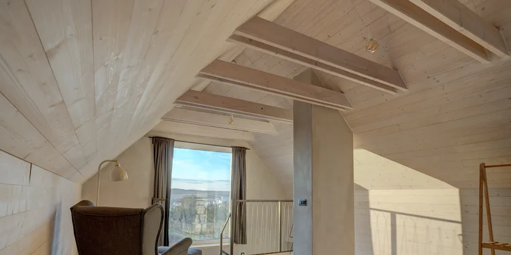 Moravské Toskánsko: domek s terasou mezi vinicemi, krásné výhledy i víno k dispozici