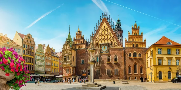 Vlakem do Vratislavi: hotel se snídaní, jízdenka na MHD i český průvodce