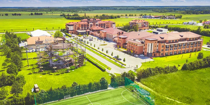 Odpočinek a romantika ve špičkovém hotelu v lázních Bükfürdő: wellness i polopenze