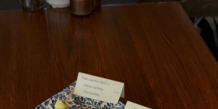 Degustace 1 až 3 druhů tapas se sklenkou vína nebo vinným párováním