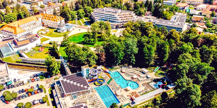 Relaxační pobyt s polopenzí a možností vstupu do Spa & Aquapark Turčianske Teplice