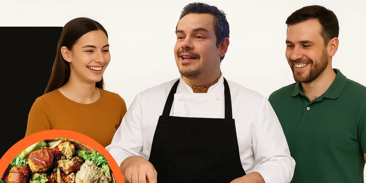 Kurz vegetariánského vaření pro 1 i 2 osoby: domácí sýr, dva hlavní chody i chuťovky