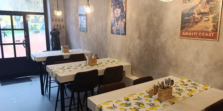 Pizza nebo pasta dle výběru z pravých italských surovin pro 1 nebo 2 osoby