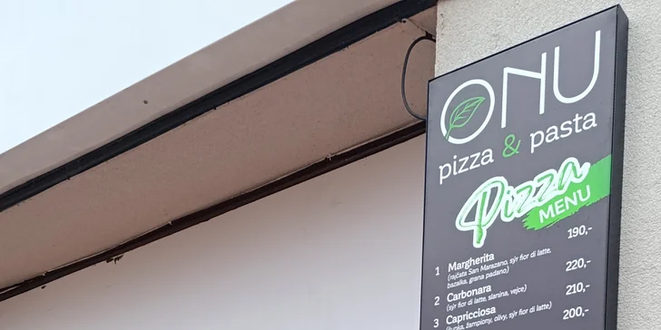 Pizza nebo pasta dle výběru z pravých italských surovin pro 1 nebo 2 osoby