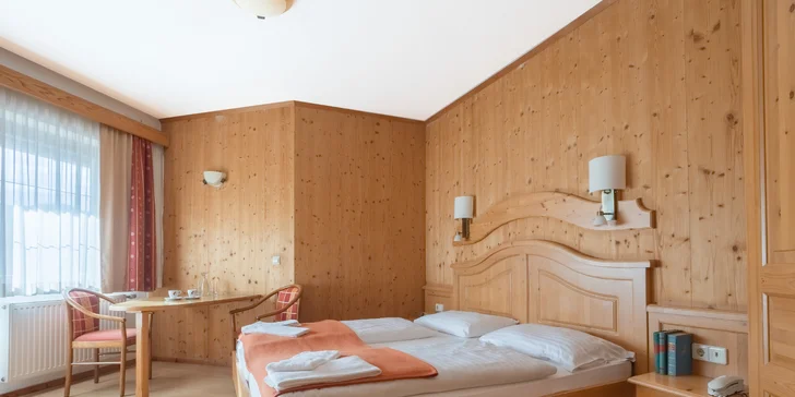 Zima v rakouských Alpách: 3* hotel se snídaní i polopenzí, sauny, karta výhod