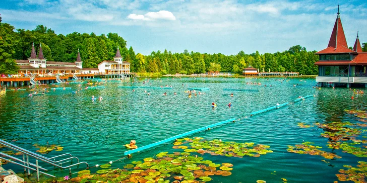 Pobyt v maďarském Hévízu kousek od Balatonu: polopenze a neomezený wellness