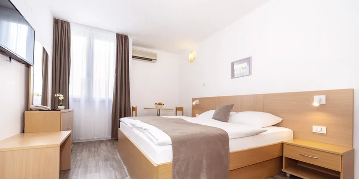Pohodová dovolená na Krku: 3* hotel u pláže, polopenze, dítě do 11,9 let zdarma