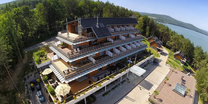 Exkluzivní wellness& spa pobyt na břehu Domaše v hotelu Zelená Lagúna****