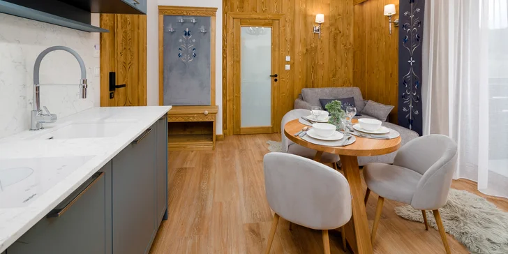 Komfortní apartmány s privátní kuchyňkou a wellness v Białce Tatrzańské