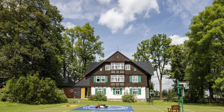 Pobyt ve vyhlášeném historickém penzionu Rejvíz s výborným jídlem a wellness