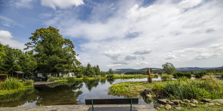 Pobyt ve vyhlášeném historickém penzionu Rejvíz s výborným jídlem a wellness