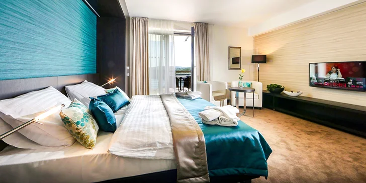 Exkluzivní wellness& spa pobyt na břehu Domaše v hotelu Zelená Lagúna****