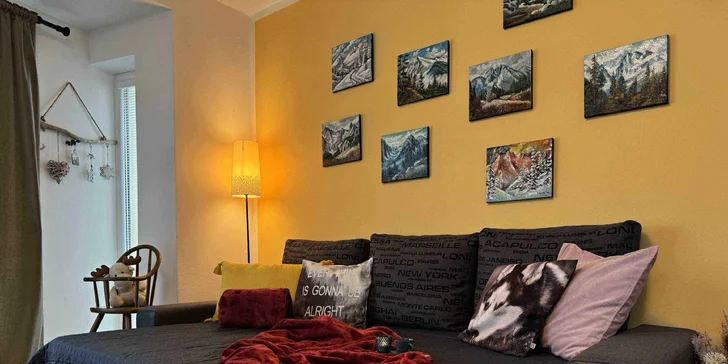 Vysoké Tatry: pobyt v plně vybaveném apartmánu v Nové Lesné