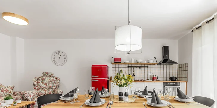 Plně vybavené apartmány u Třeboně, v nabídce i vánoční a silvestrovský pobyt