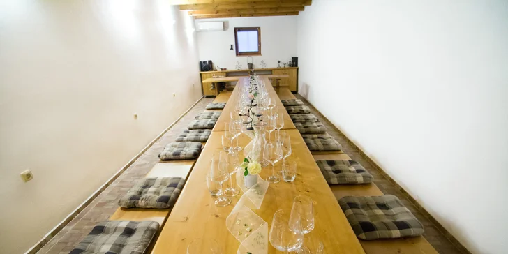 Pobyt na jižní Moravě: snídaně, neomezená konzumace sudového vína i bazén