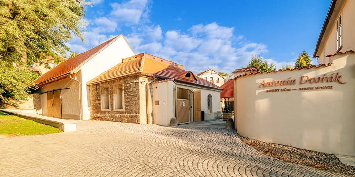 Vstupenky do rodného domu Antonína Dvořáka s interaktivní expozicí