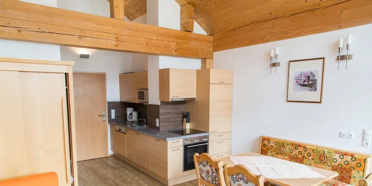 Alpské středisko Flachau: apartmány se vstupem do wellness, v létě karta výhod