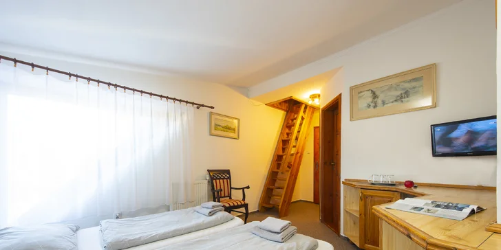 Působivé horské prostředí Vysokých Tater: polopenze a soukromý wellness