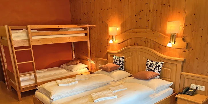 Zima v rakouských Alpách: 3* hotel se snídaní i polopenzí, sauny, karta výhod