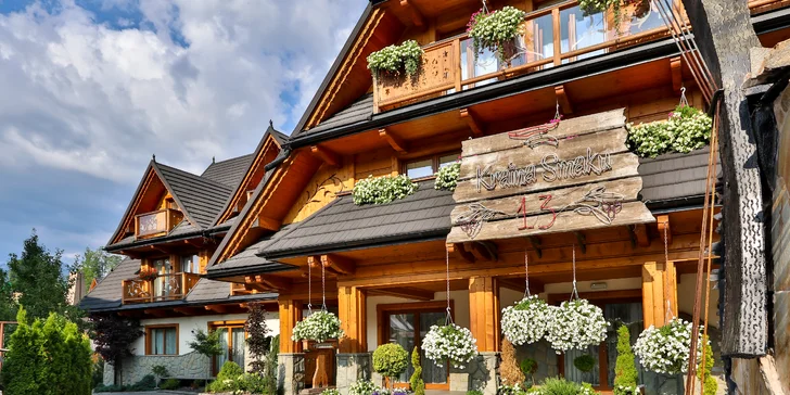 Tradiční penzion v Zakopaném s vyhlášenou kuchyní: bohaté snídaně, výlety
