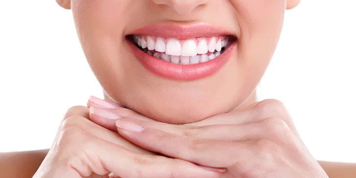 Komplexní dentální hygiena i vč. air-flow a odstranění zubního kamene, 50 minut