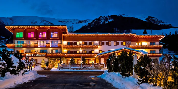 Italské Alpy s wellness, vyhlášenou restaurací, animacemi a kartou výhod